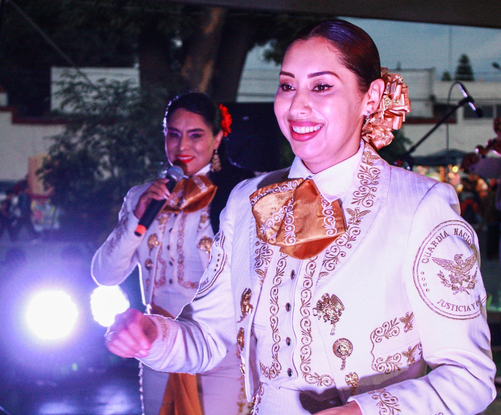 Brilla el Mariachi de la Guardia Nacional en la Feria Nacional del Sarape Chiautempan 2026